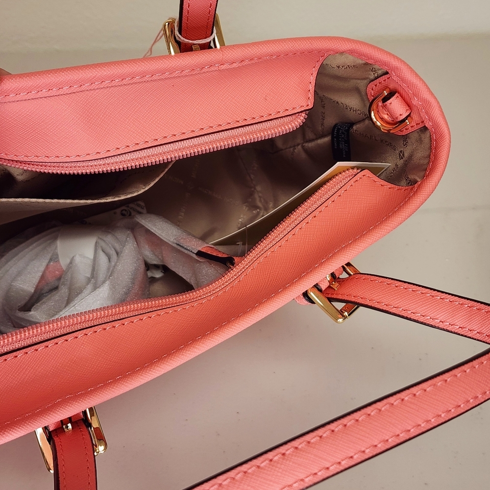 Michael Kors Pink Tote Bag - Picture 4 of 6